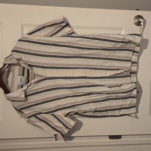 Men's short sleev button up, XL